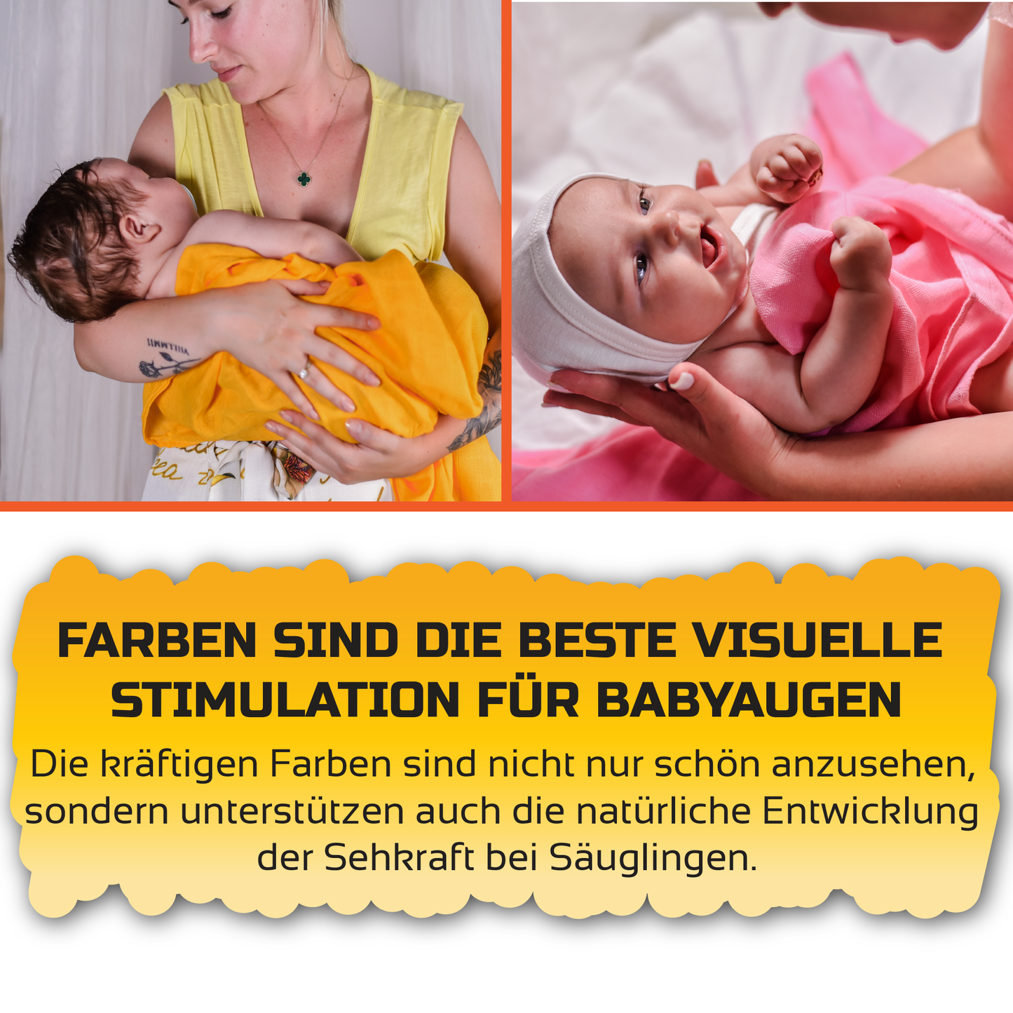 Baby Mullwindeln Spucktücher - 7 Pack