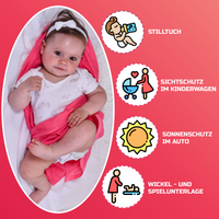 Spucktücher für Babys  Set 5 Stück
