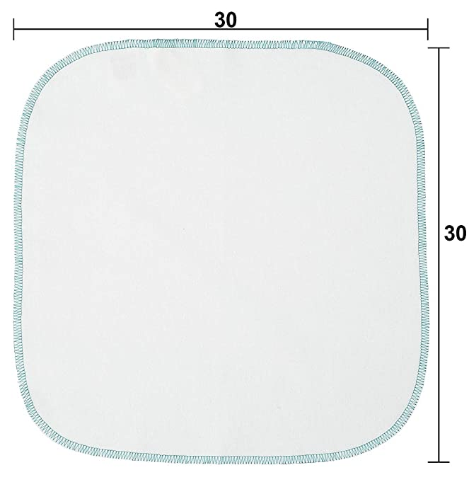 Molton Flanell Baby Waschlappen - 5 Stück